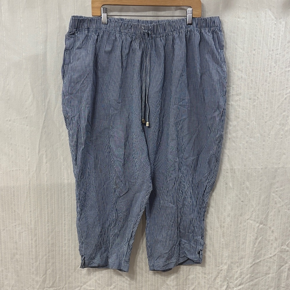 Vintage Bobbie Brooks Gingham Capri Pants